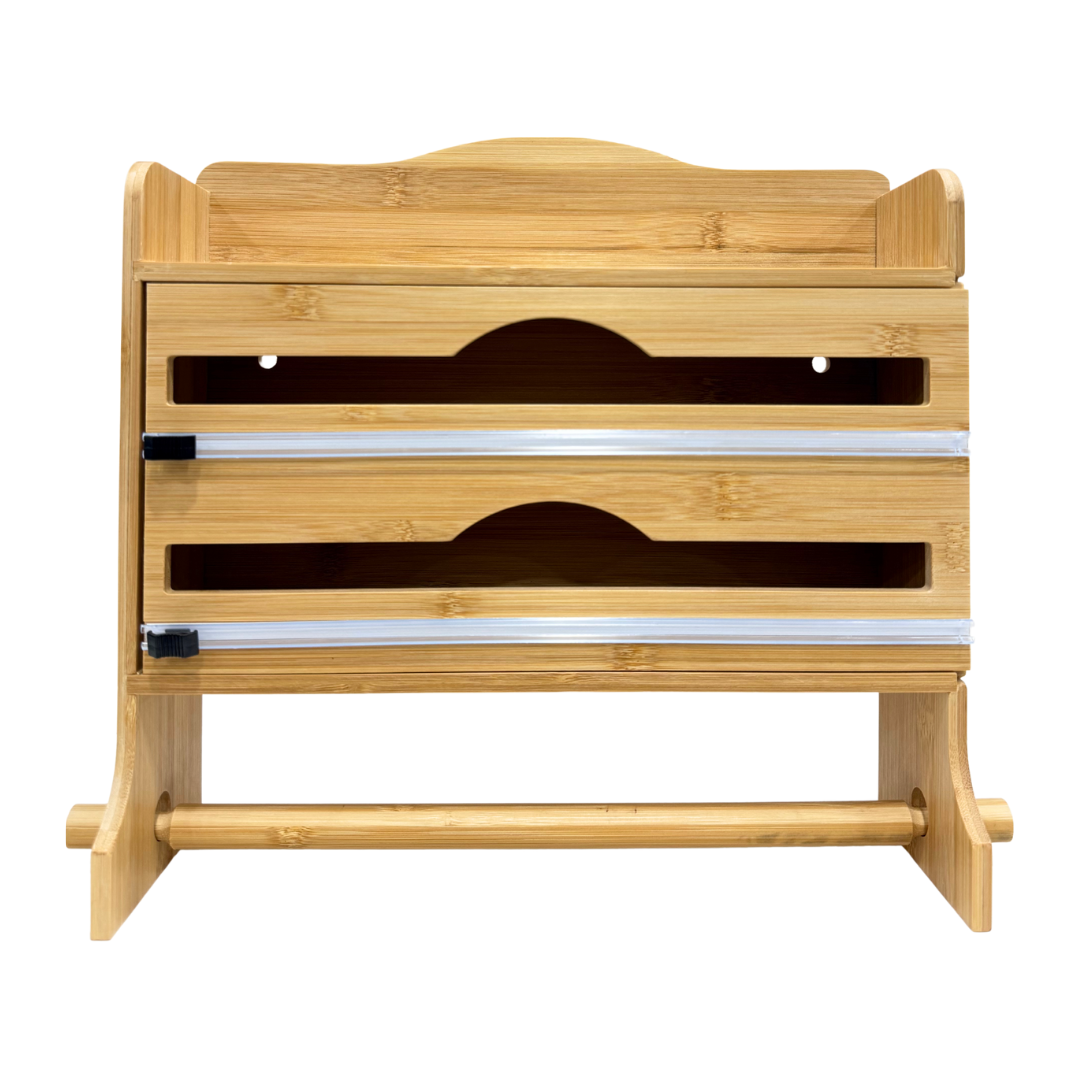 Dispensador de envoltura de bamboo