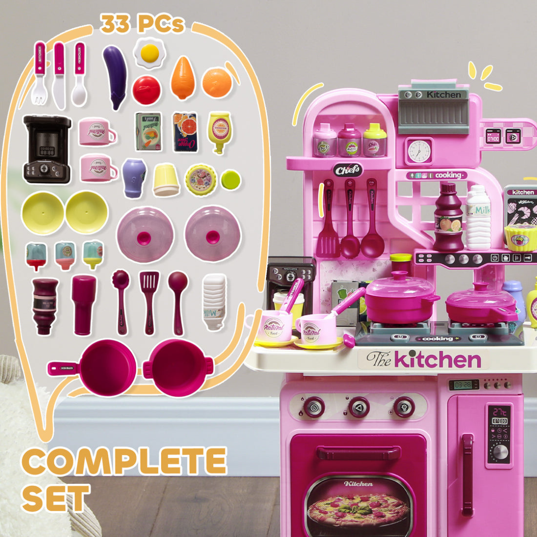 Mini cocina de juguete para niñas