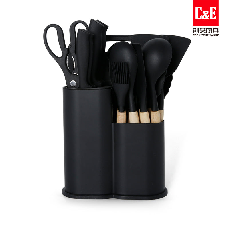Set de Utensilios de Cocina en Silicona 19PCS