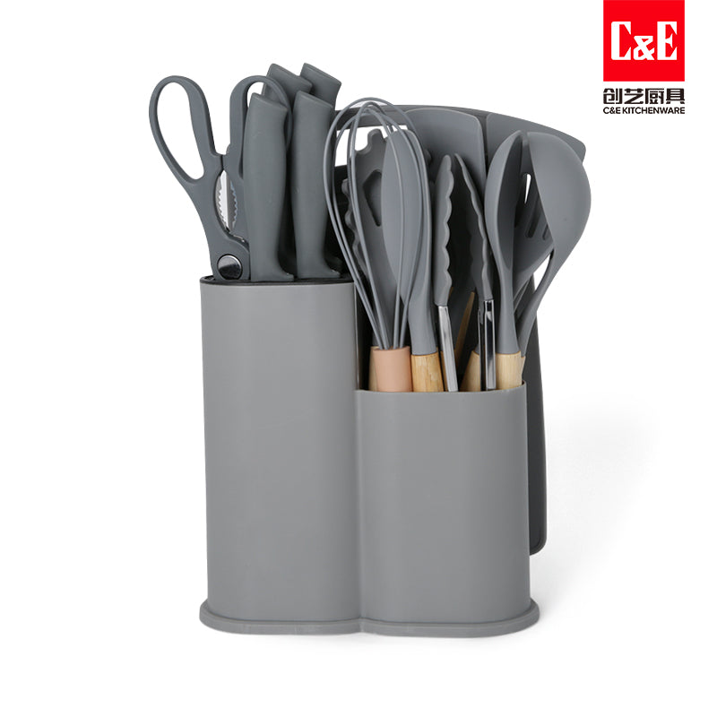 Set de Utensilios de Cocina en Silicona 19PCS