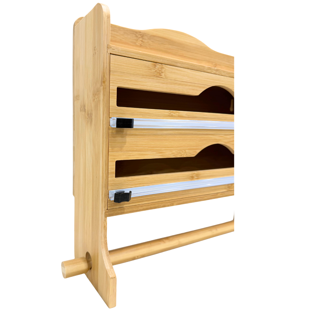 Dispensador de envoltura de bamboo