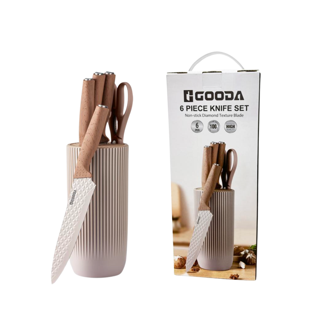 Set de cuchillos 6 piezas