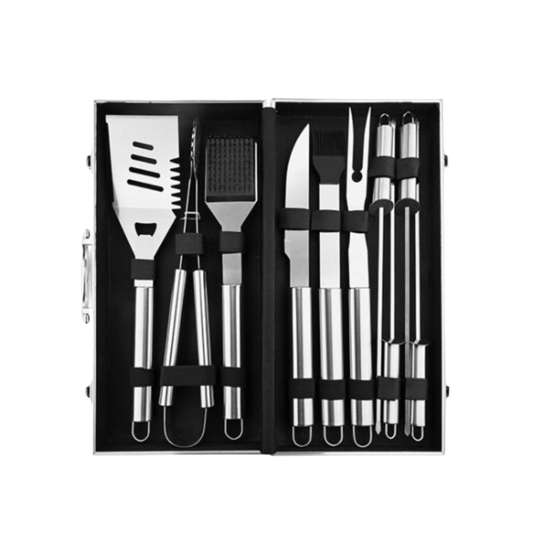 Utensilios para barbacoa 11 piezas