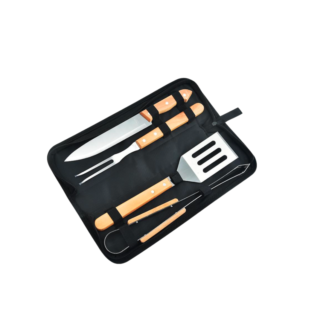 Utensilios para barbacoa 5 piezas