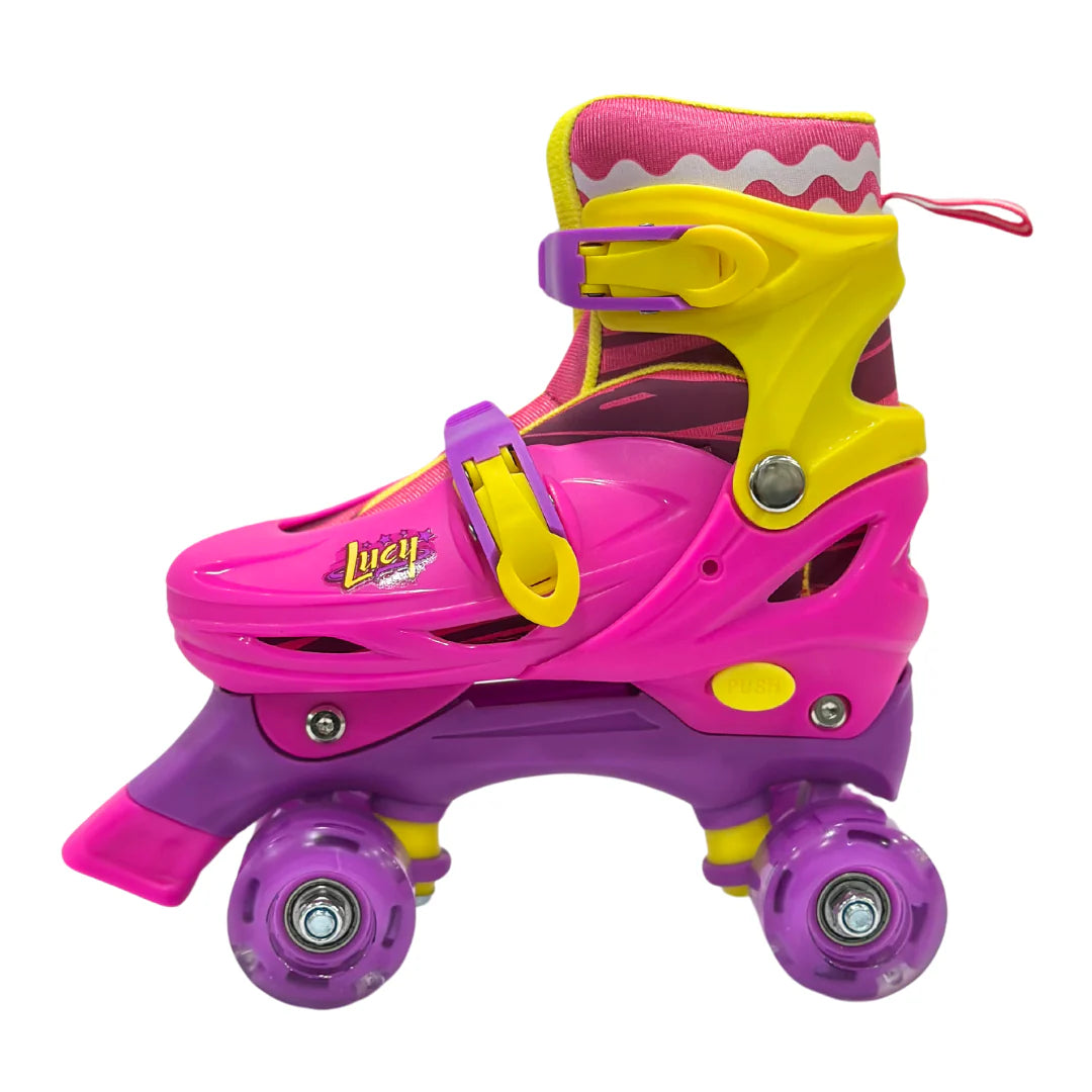 Patines 4 Ruedas (Incluyen Casco y Rodilleras)