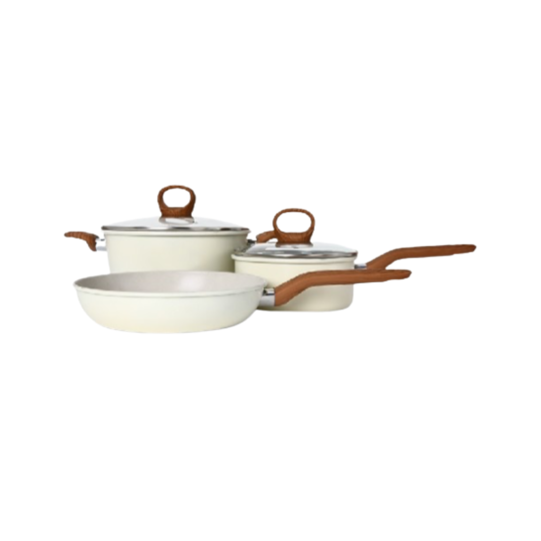 Set de ollas de granito 5 piezas