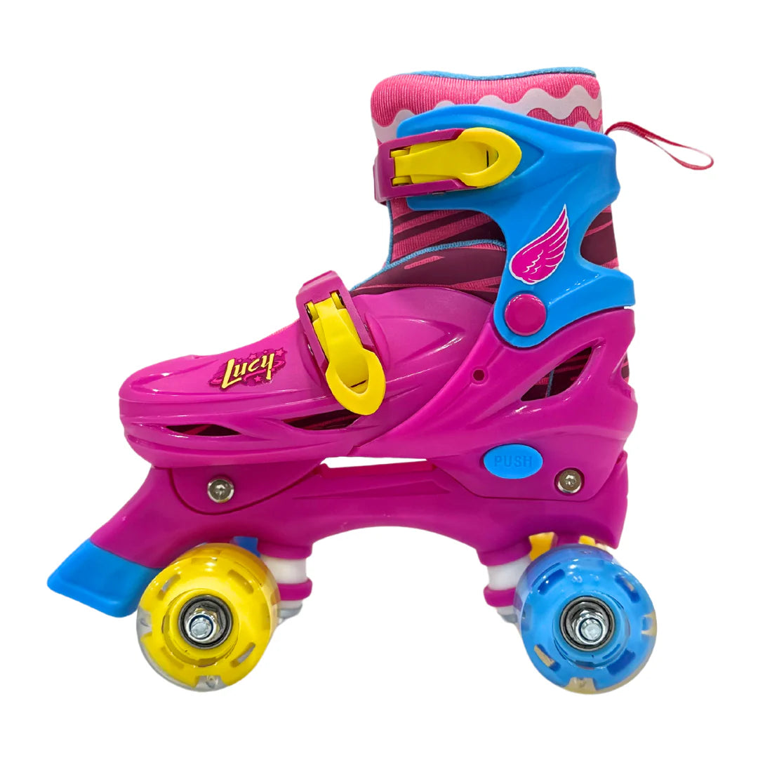 Patines 4 Ruedas (Incluyen Casco y Rodilleras)