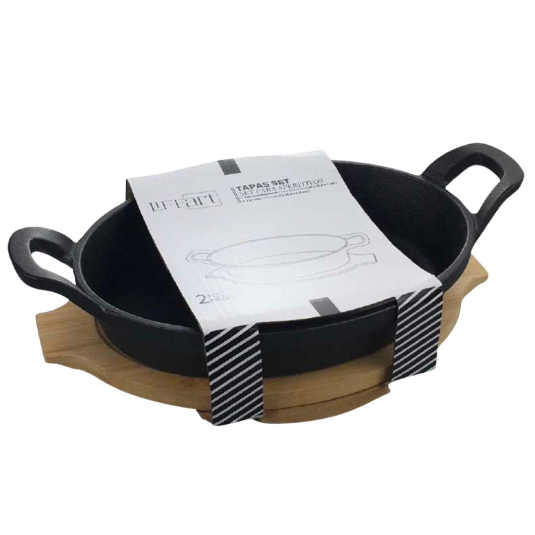 Cacerola de hierro fundido