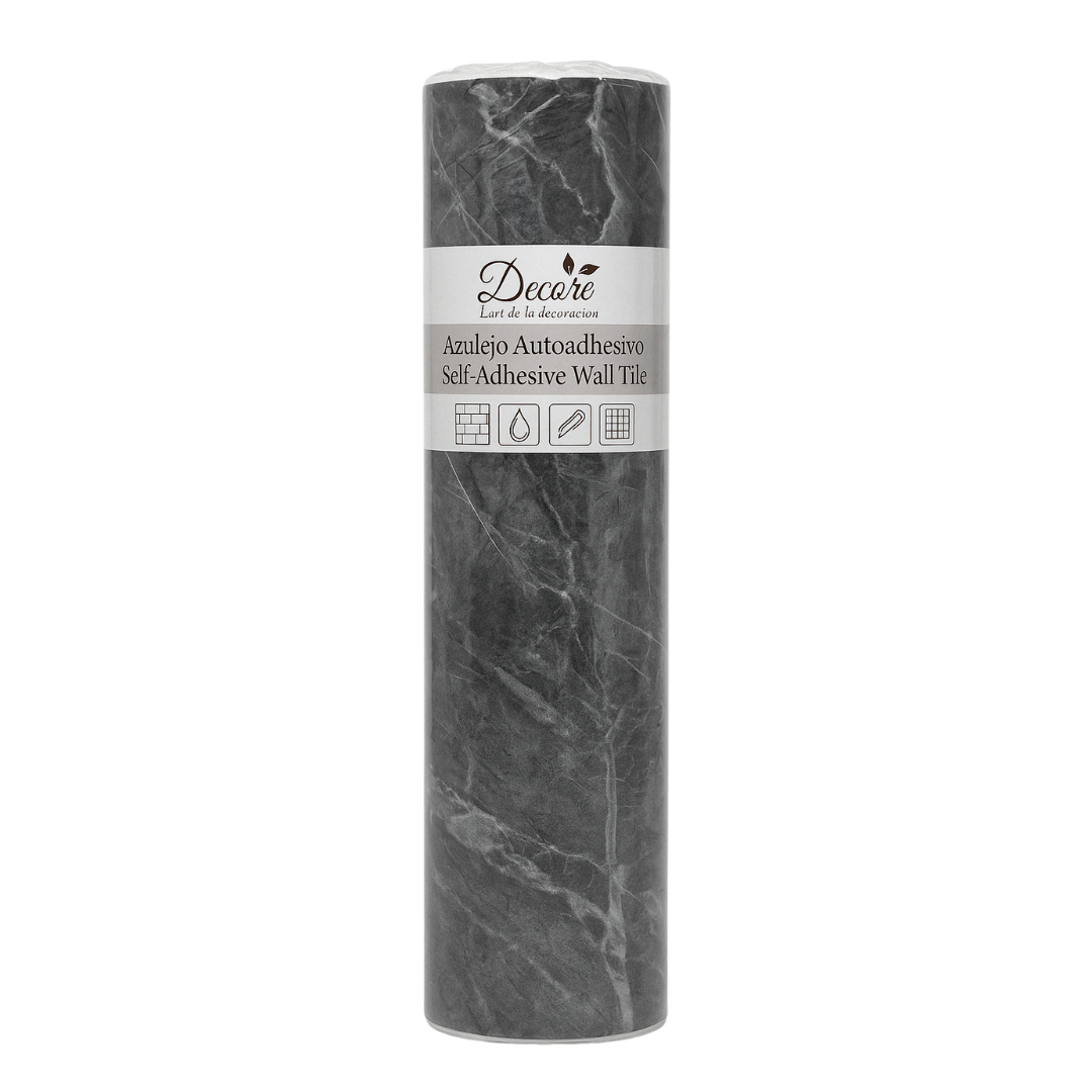PAPEL DECORATIVO P/ PARED  BLANCO/GRIS