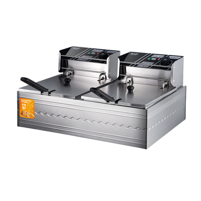 Freidora electrica doble 5.5 litros