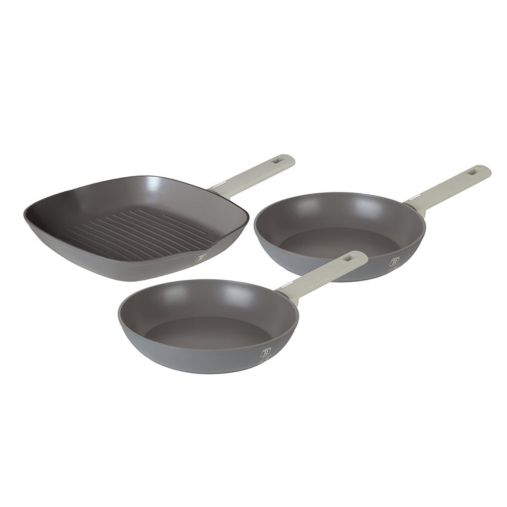 Set de sartenes 3PCS Gris BH-7076