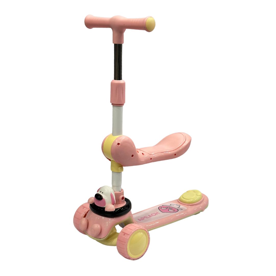 Scooter de animalitos (con asiento y luces)