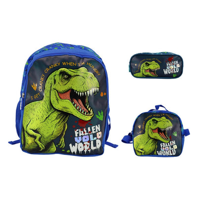 Combo mochila,cartuchera y lonchera