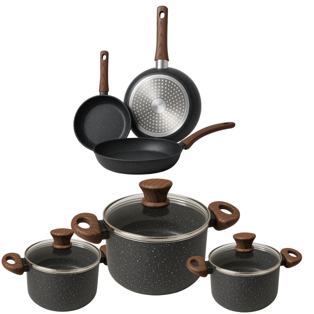 Set de olla y sartenes baroly