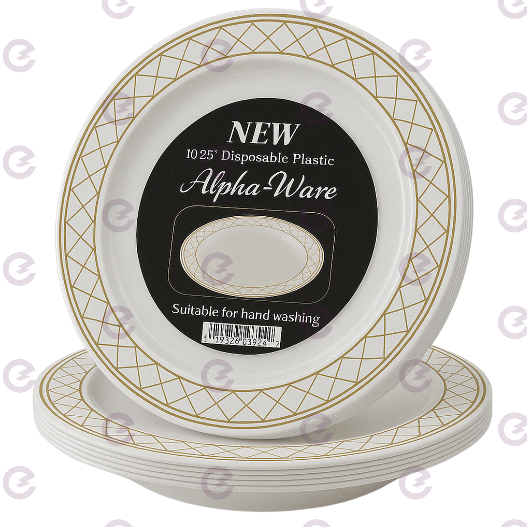 PLATOS DESECHABLES 7" 6 PZAS