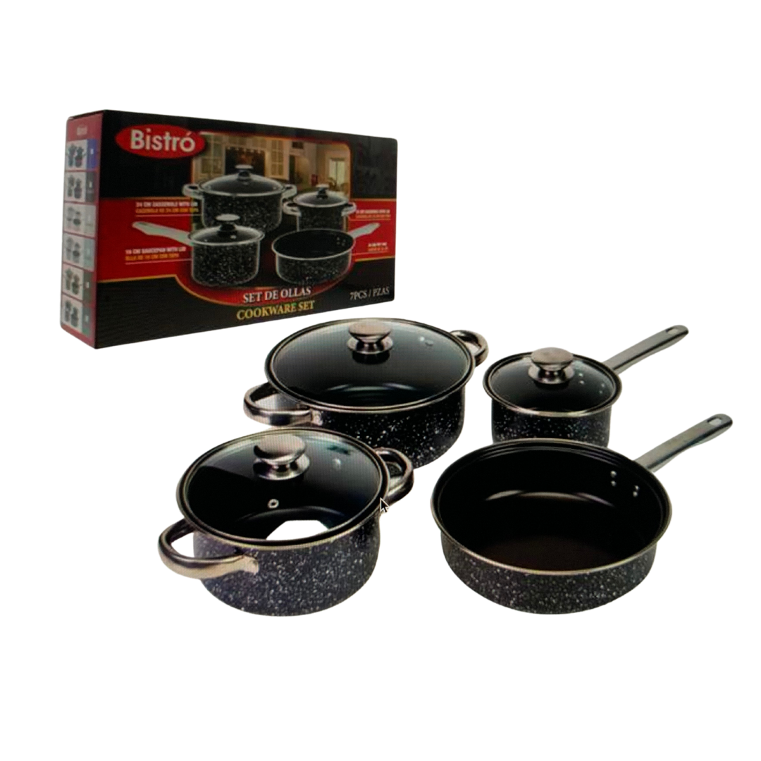 Set de ollas Bistro 7PCS