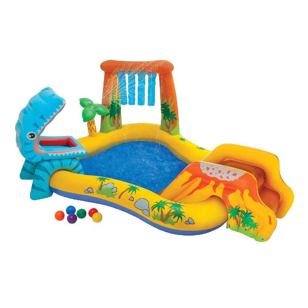 Juego Inflable Intex Dinosaurio 98" x 75" x 43"