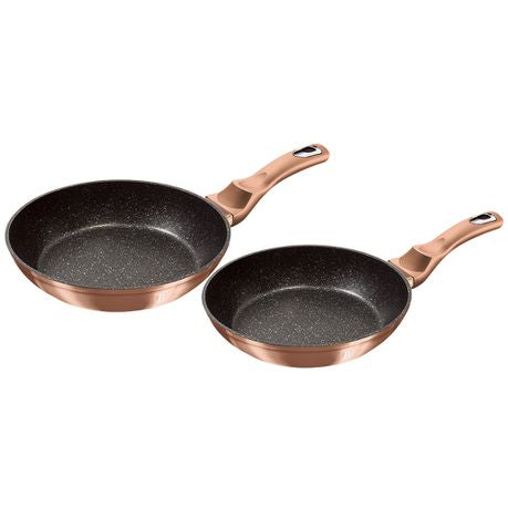 Set de 2 PCS sartenes Berlinger Haus coleccion Rose Gold.